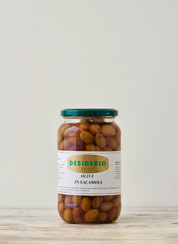 Olive Nere in Salamoia 350 gram